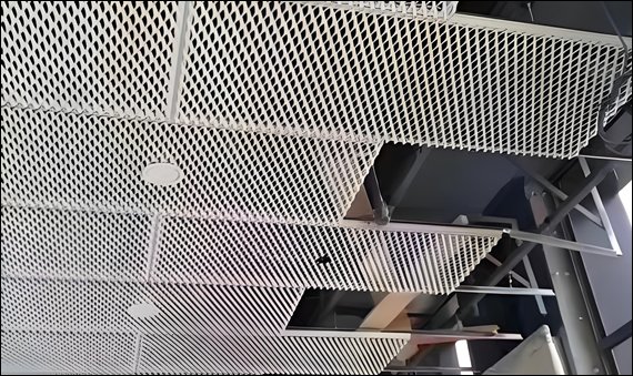 Expanded Architectural Mesh Sheets