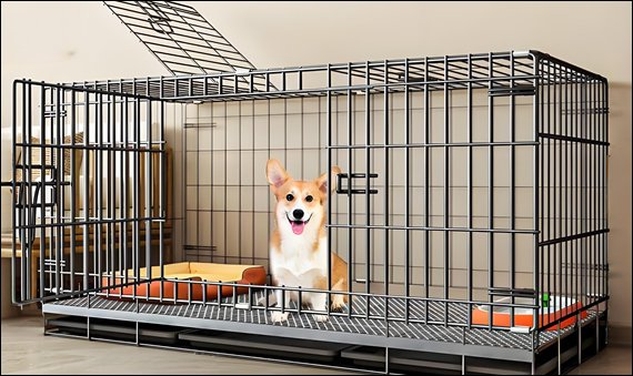 welded wire mesh kennel cage 2x4 inch galvanized steel pet enclosure