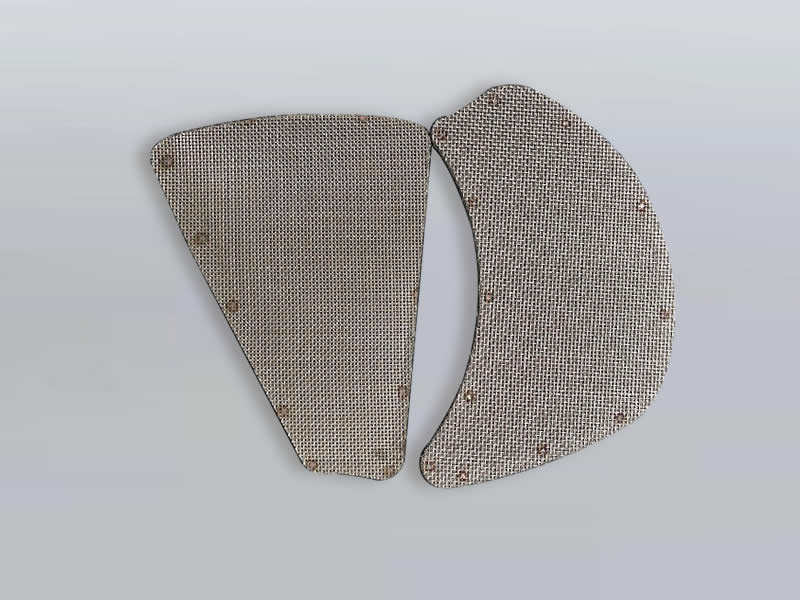 single multi-spot welding filter disc