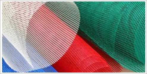 Fiberglass window screen colored pet screen